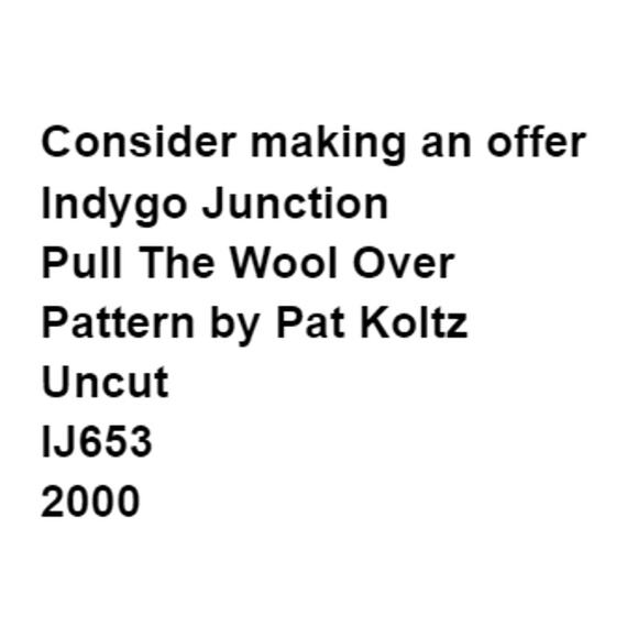 Indygo Junction IJ653 Pattern Pull The Wool Over Patchwork Granny Unique Cozy - Picture 3 of 6
